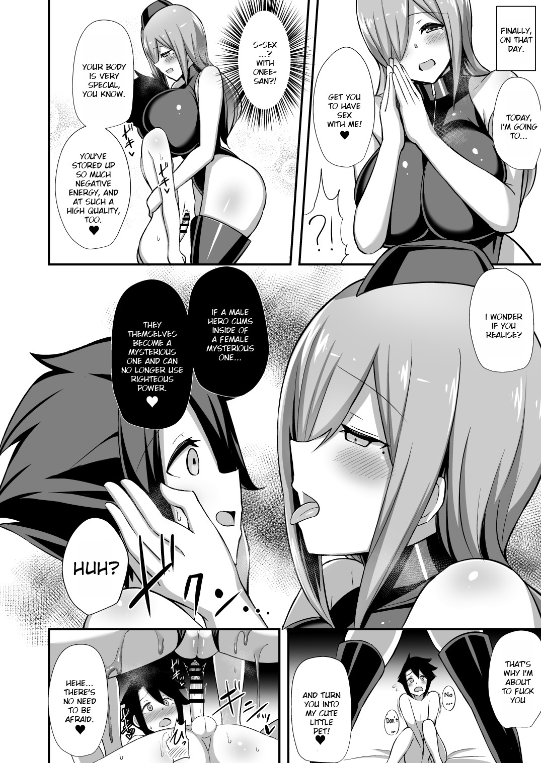 Hentai Manga Comic-Evil Female Executive Slime Lady's Temptation-Read-19